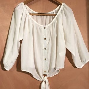 white blouse